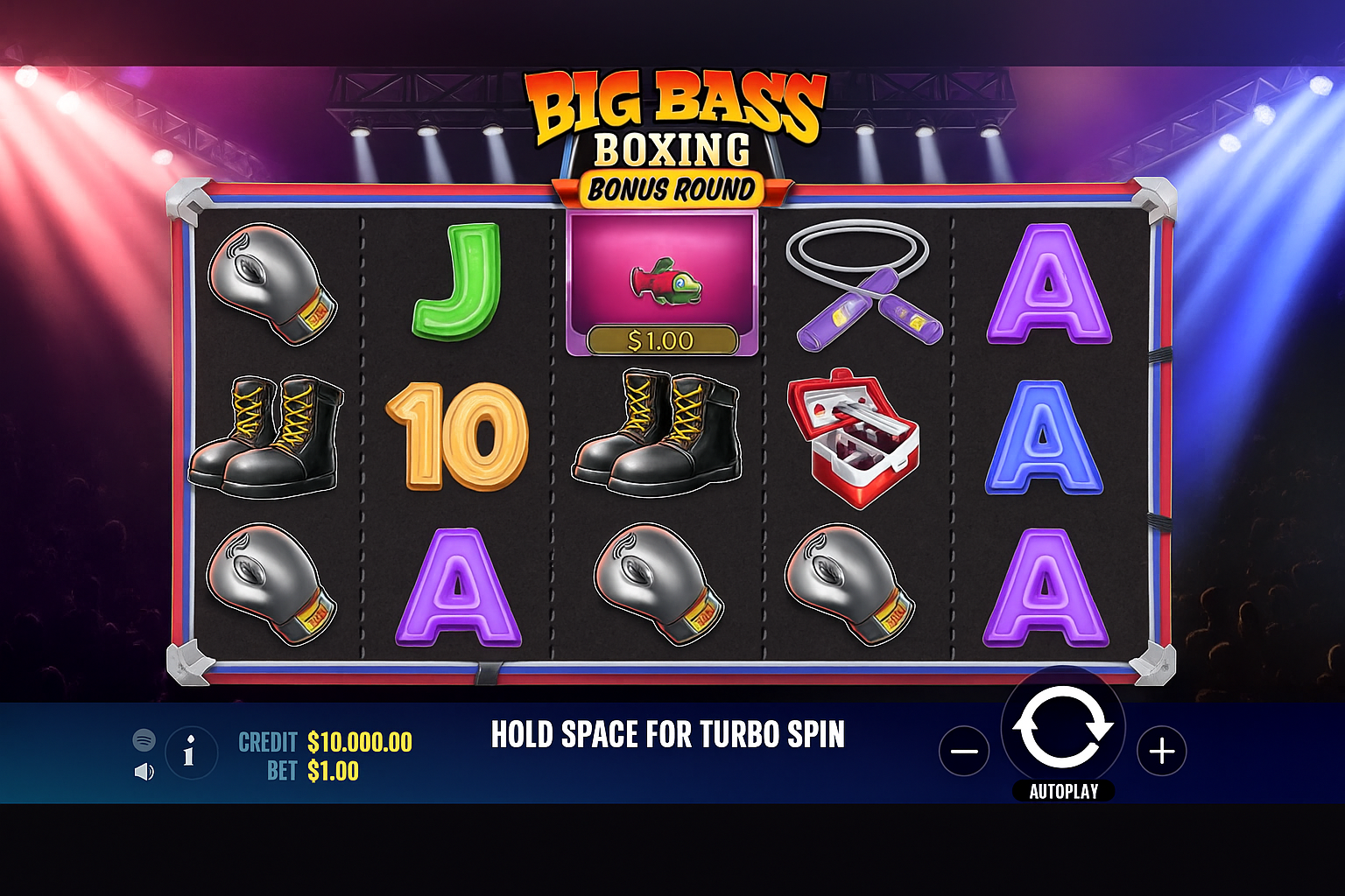 Big Bass Boxing Bonus Round gameplay