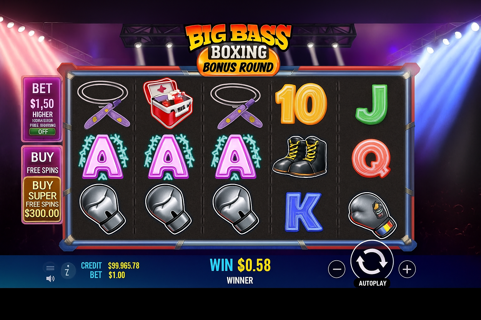 Big Bass Boxing Bonus Round preview